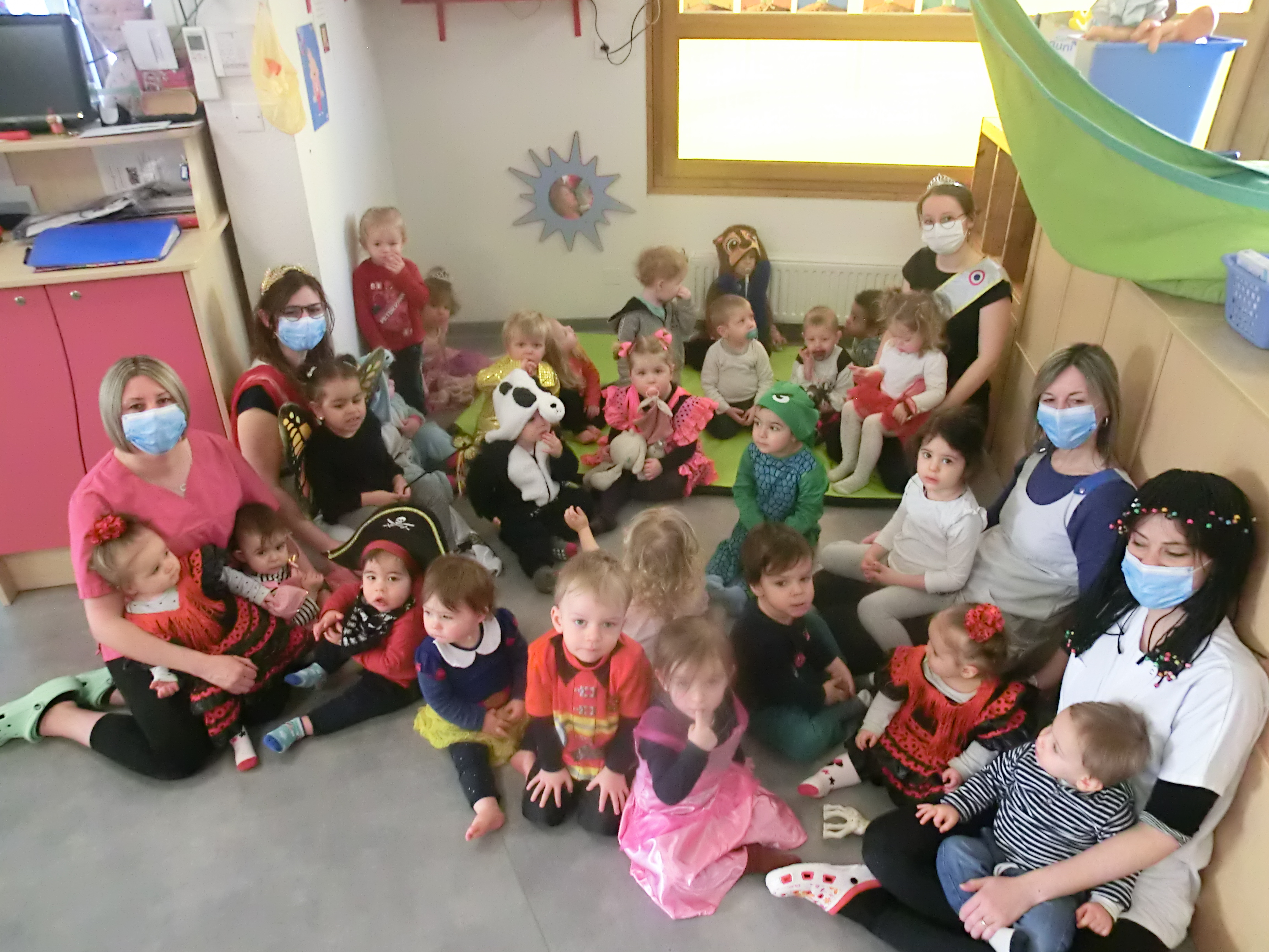 carnaval à la crèche