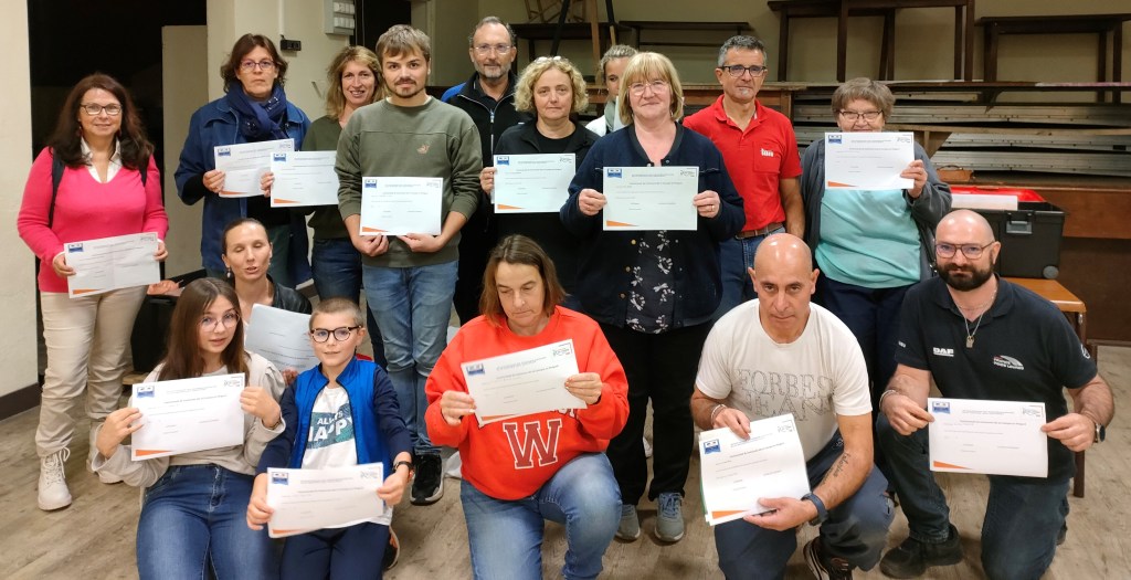 Les gestes qui sauvent à Beauregard et Bassac