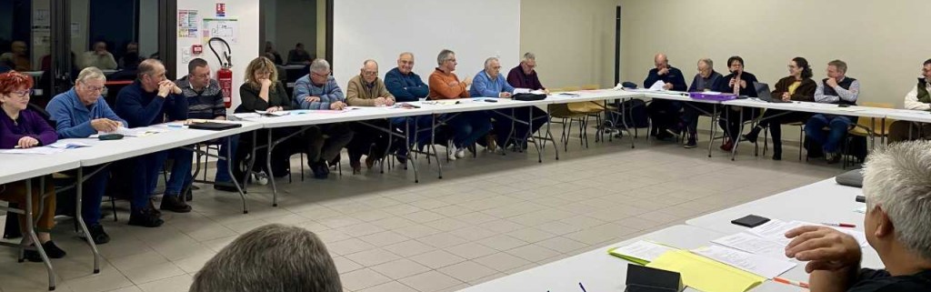 Conseil communautaire St Hilaire d'Estissac le 18 décembre 2024