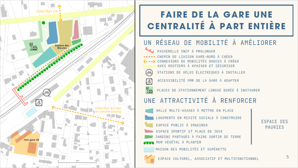 On ne sait pas où est le centre-ville quand on arrive !