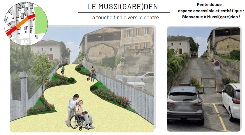 Retravailler la rampe Beaupuy en jardin