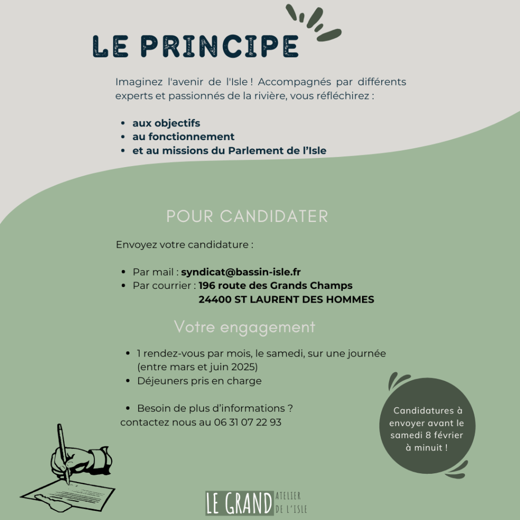 Campagne de recrutement Parlement de l'Isle