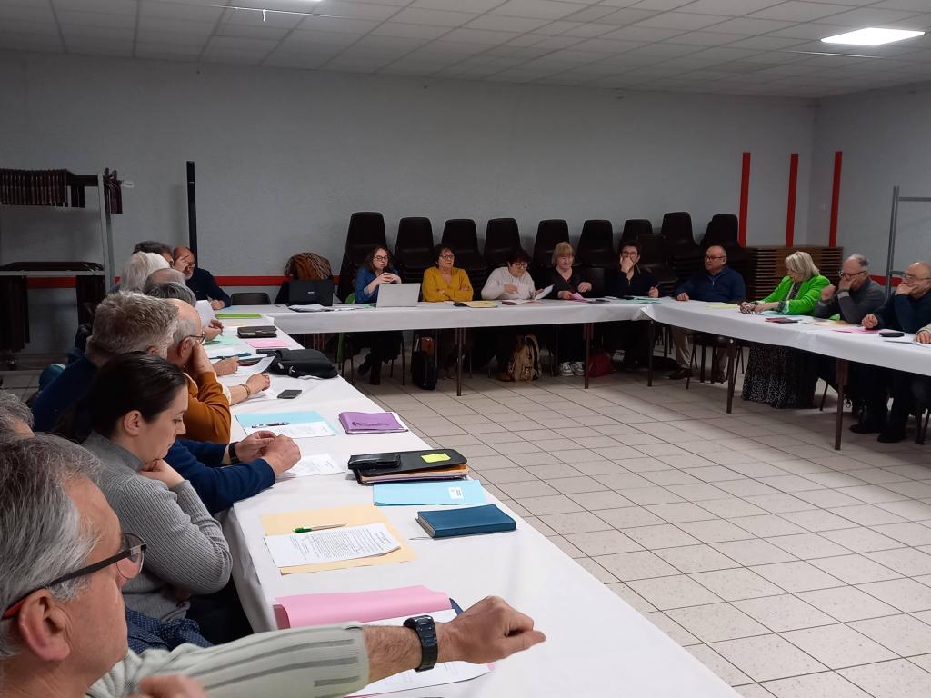 Conseil Communautaire Isle et Crempse en Périgord le 20 février 2025 à Laveyssière
