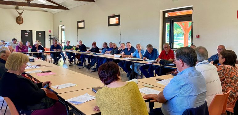 conseil communautaire à St Martin l'Astier