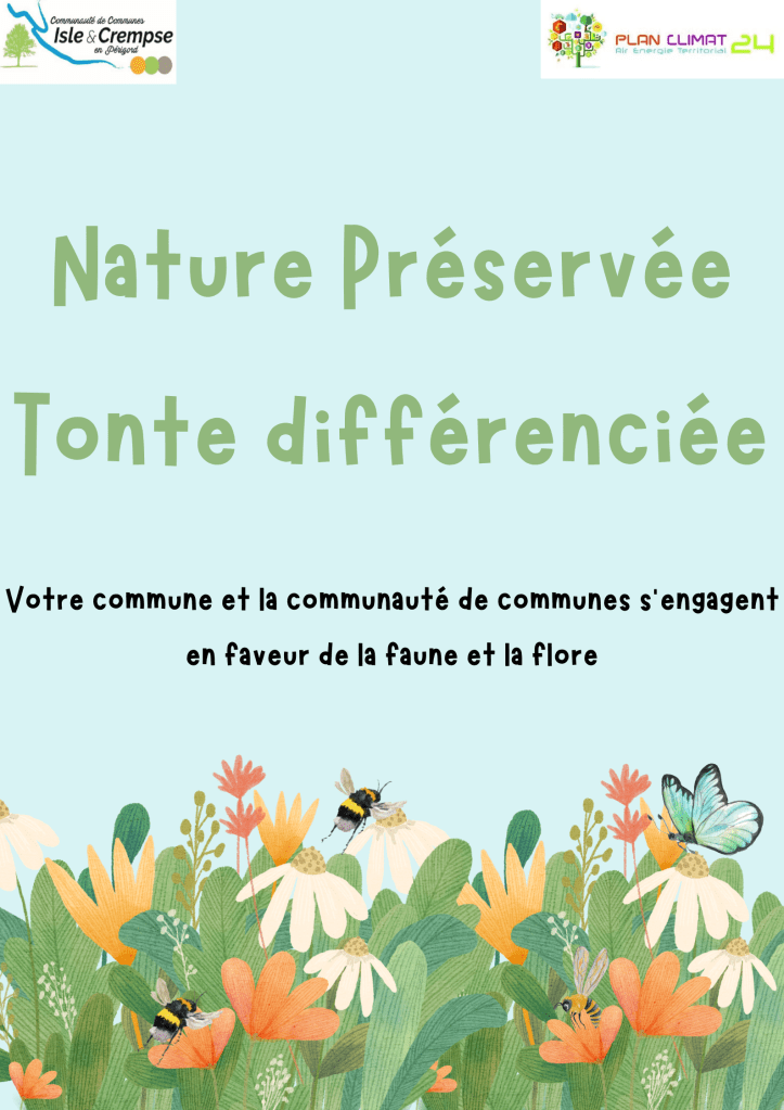 Affiche tonte différenciée CCICP