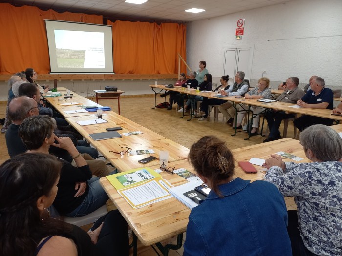 Lancement du plan Paysage de la Communauté de Communes Isle et Crempse en Périgord à Campsegret